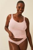 Stripe &amp; Stare Lace Cami - Pink-a-Boo