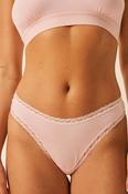Stripe &amp; Stare Thong - Pink-A-Boo
