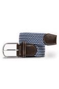 Swole Panda Navy Fine Weave Woven Belt image
