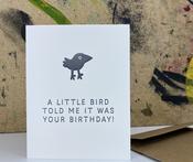 The Pear in Paper A Little Bird Told Me image