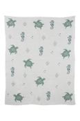 Tranquillo GOTS Organic Cotton Baby Blanket TURTLE