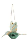 Tranquillo Paper Pendant GREEN HUMMINGBIRD