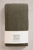 White Stuff Patty Plain Khaki Green Tights