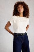 White Stuff Rachel Ruched Tee image