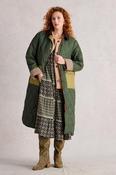 White Stuff Stella Longline Quilted Coat