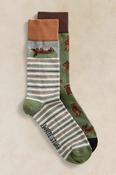 White Stuff 2PK Sausage Dog Ankle Socks image