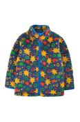Frugi Zipped Ted Fleece Jacket in Upon A Star image
