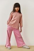 Gray Label Flared Pants with Slit GOTS Bubblegum image