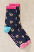 White Stuff Fluffy Hedgehog Ankle Socks image