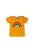 Little Green Radicals Golden Rainbow Short Sleeve Popper T Shirt image
