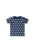 Little Green Radicals Singing Whales Short Sleeve T Shirt Infant image