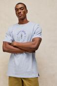 White Stuff Blue Print Abersoch Graphic Tee