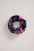 White Stuff Versatile Jersey Roll Plum Print