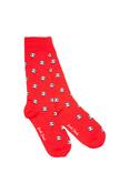 Swole Panda Red Football Bamboo Socks image