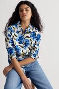 Seasalt Larissa Shirt in Spring Pansy Chalk