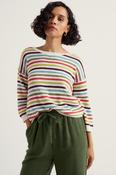Seasalt Knavock Jumper in Mini Cornish Carnelian Multi