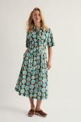 Seasalt Wild Liquorice Dress Painted Marigold Dark Wreckage image