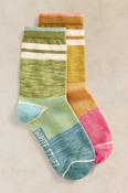 White Stuff 2PK Sport Gradient Ankle Socks image