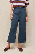 White Stuff Dus Blue Tia Cord Wide Leg Crop image