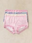 White Stuff 4 Pack Hipster Knicker Set - Pink Multi image