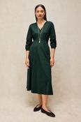 White Stuff Megan Embroidered Jersey Dress image