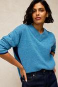 White Stuff Cashmere V Neck Jumper