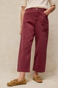 White Stuff Tia Wide Leg Crop Jean Dk Plum image