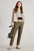 White Stuff Twister Chino Trouser Khaki Green image