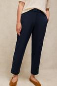 White Stuff Dark Navy Illy Crop Straight Trouser