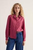 Seasalt Isla Shirt Dark Rose image
