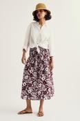 Seasalt Rosemary Skirt in Summer Shadows Cacao image