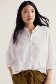 Seasalt Hope Cottage Embroidered Blouse Salt image