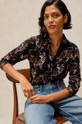 White Stuff Blk Print Annie Jersey Shirt AW26 image
