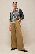 White Stuff Ayla Cord Wide Leg Trouser Lgt Green image