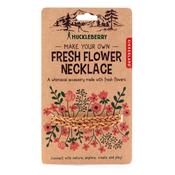 Huckleberry Fresh Flower Necklace