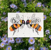 Bee Mine Plantable Valentine's Day Card image