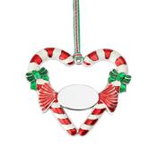 Newbridge Candy Cane Heart Decoration