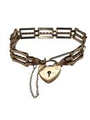 9ct Yellow Gold 3 Bar Gat Bracelet image