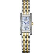 Citizen Two Tone Ladies Rectangular Eco Drive BW image
