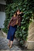 Kate Quilted Jacket in Chicory Coffee image
