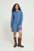Archer Knee Length Denim Dress image