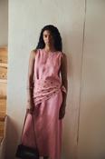 Aurora Dress in Dark Pink image