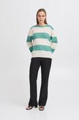 Dusty Knitted Pullover in Beryl Green image