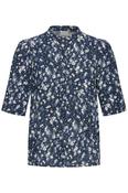 Vera Floral Shirt in Total Eclipse image