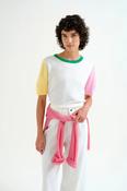 Multicolored Detail Knit Top image