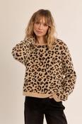 Leopard Crop Sweater image