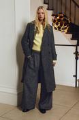 Flared Pleated Trousers image
