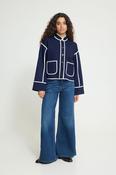 Kate Quilted Jacket in Maritime Blue