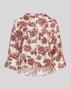 Vildana ¾ Shirt in Rose Flower Print