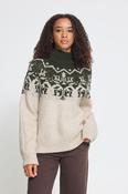 Nalas Fairisle Knit Turtle Neck